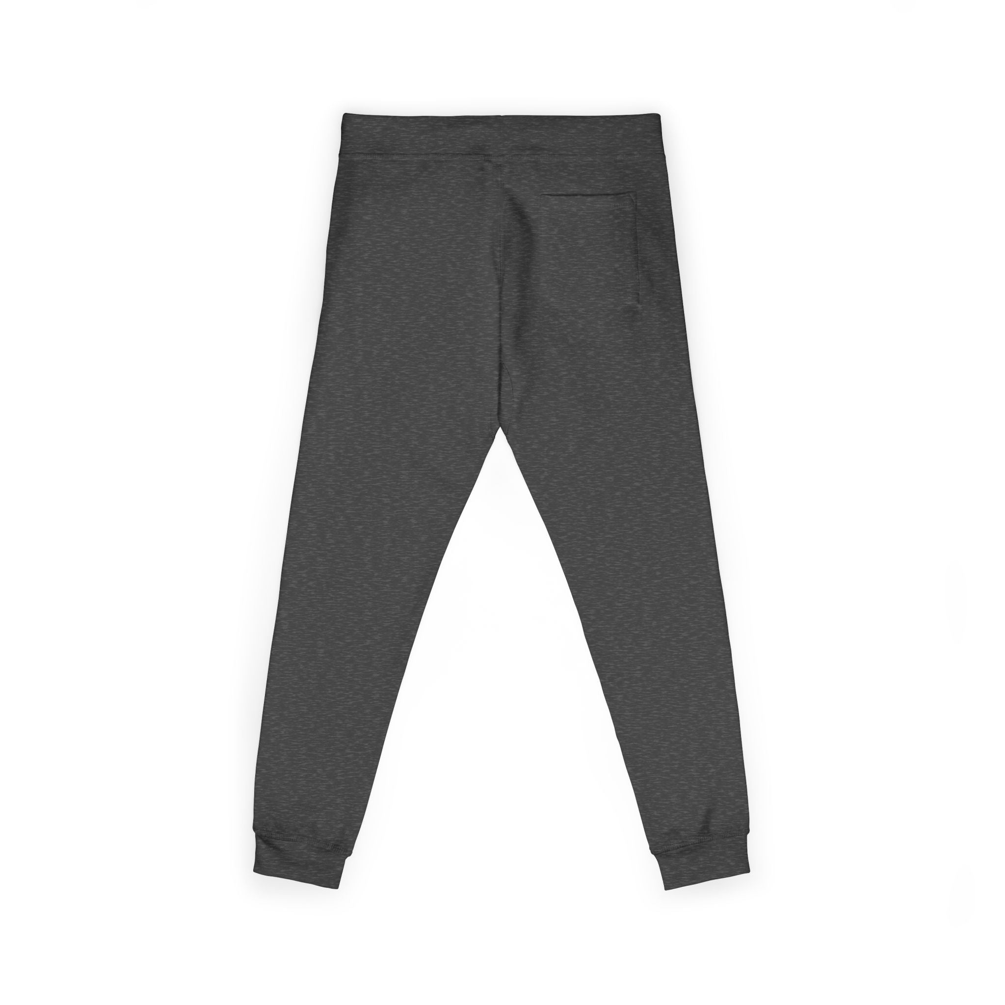 Embroidered White Fleece Sweatpants – Cozy Minimalist Lounge Joggers