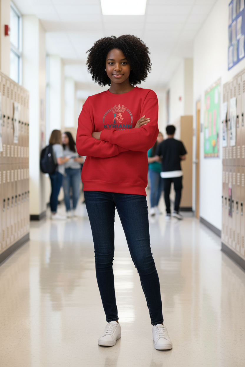 Kyriann Belize Crown Logo Sweatshirt