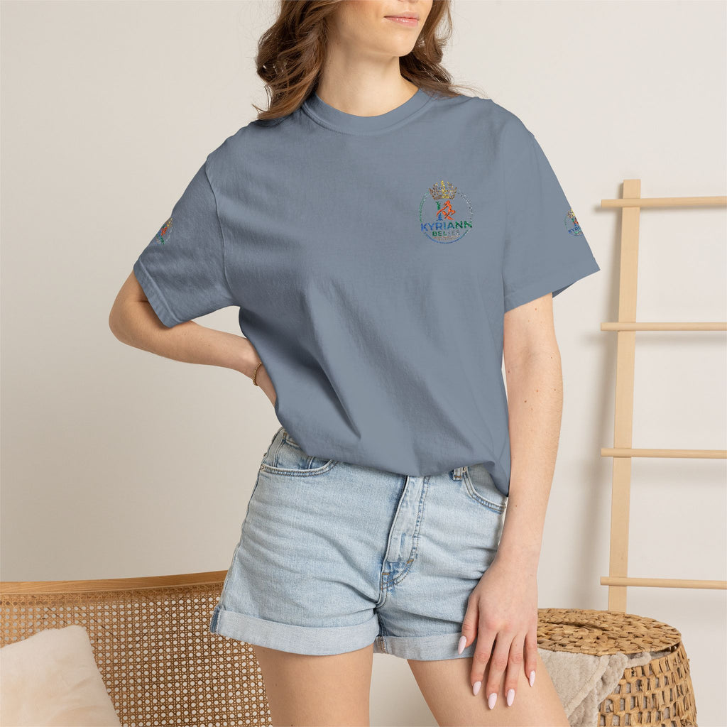 Kveikorn Floral Pocket T-Shirt