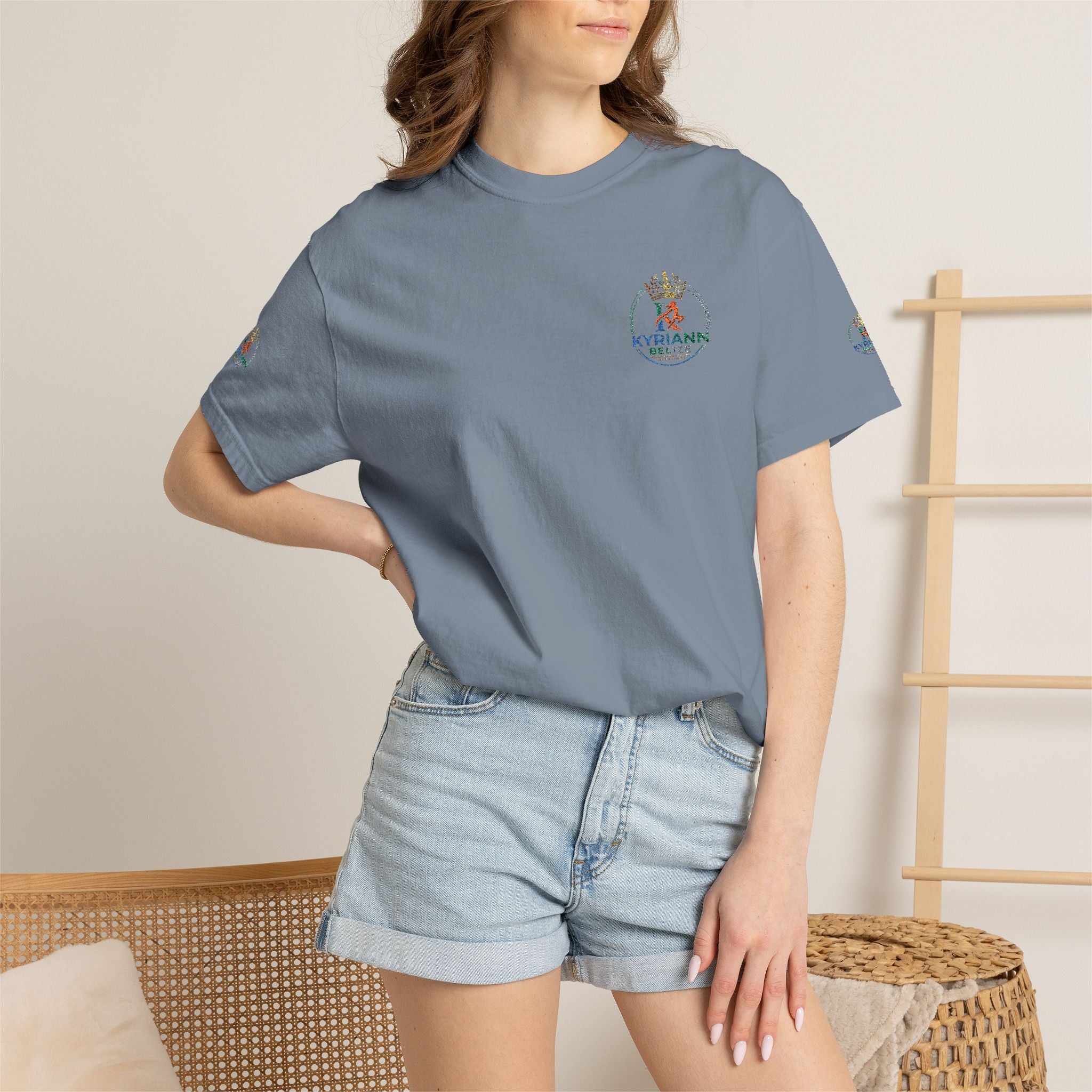 Kveikorn Floral Pocket T-Shirt