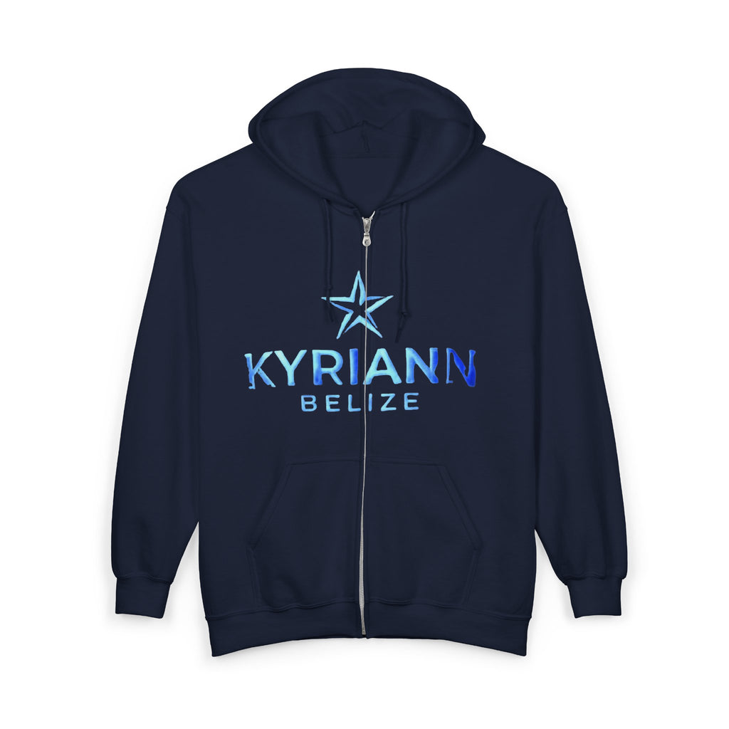 Kyriann Belize Zip Hoodie — Star Logo Full-Zip Hooded Sweatshirt