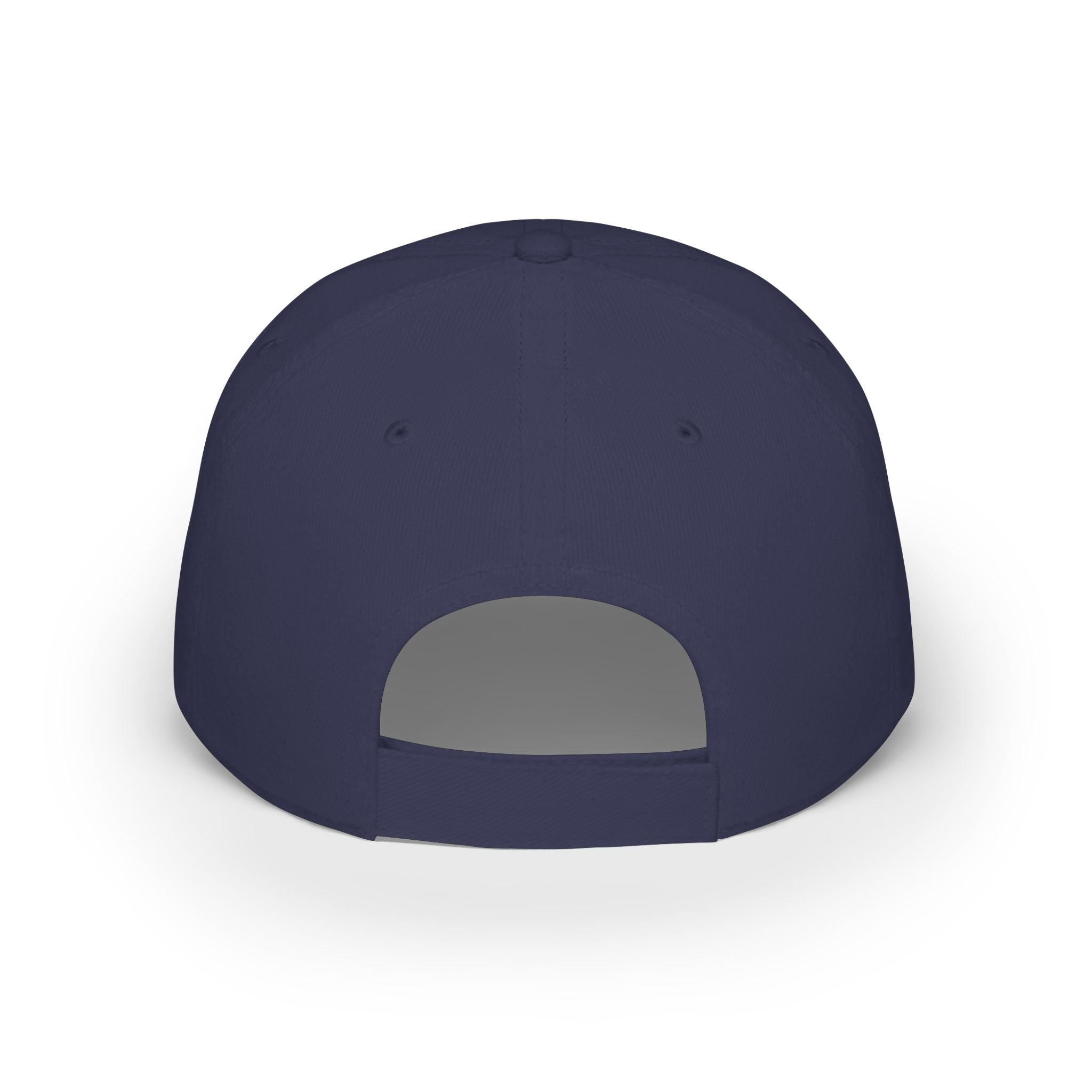 Red Low Profile Baseball Cap with Gold ‘King of Queens’ Runner Logo