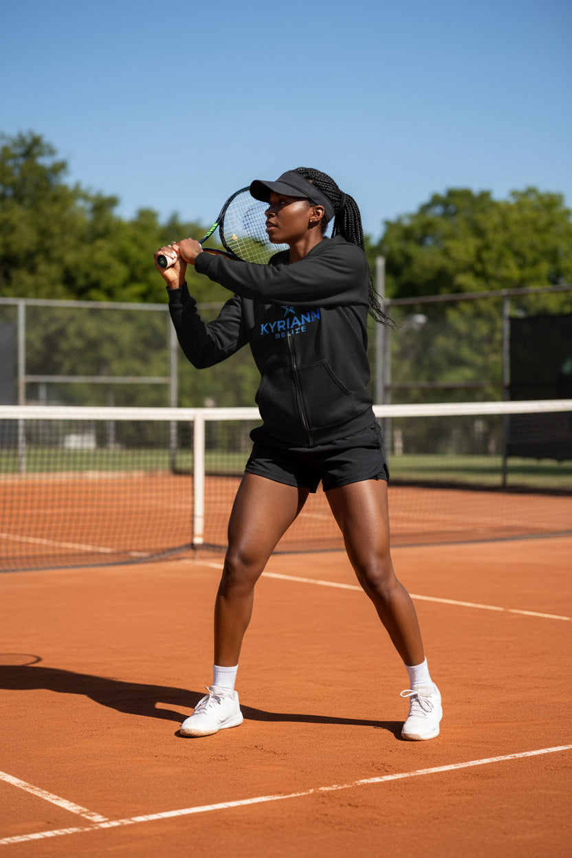 Kyriann Belize Zip Hoodie — Star Logo Full-Zip Hooded Sweatshirt