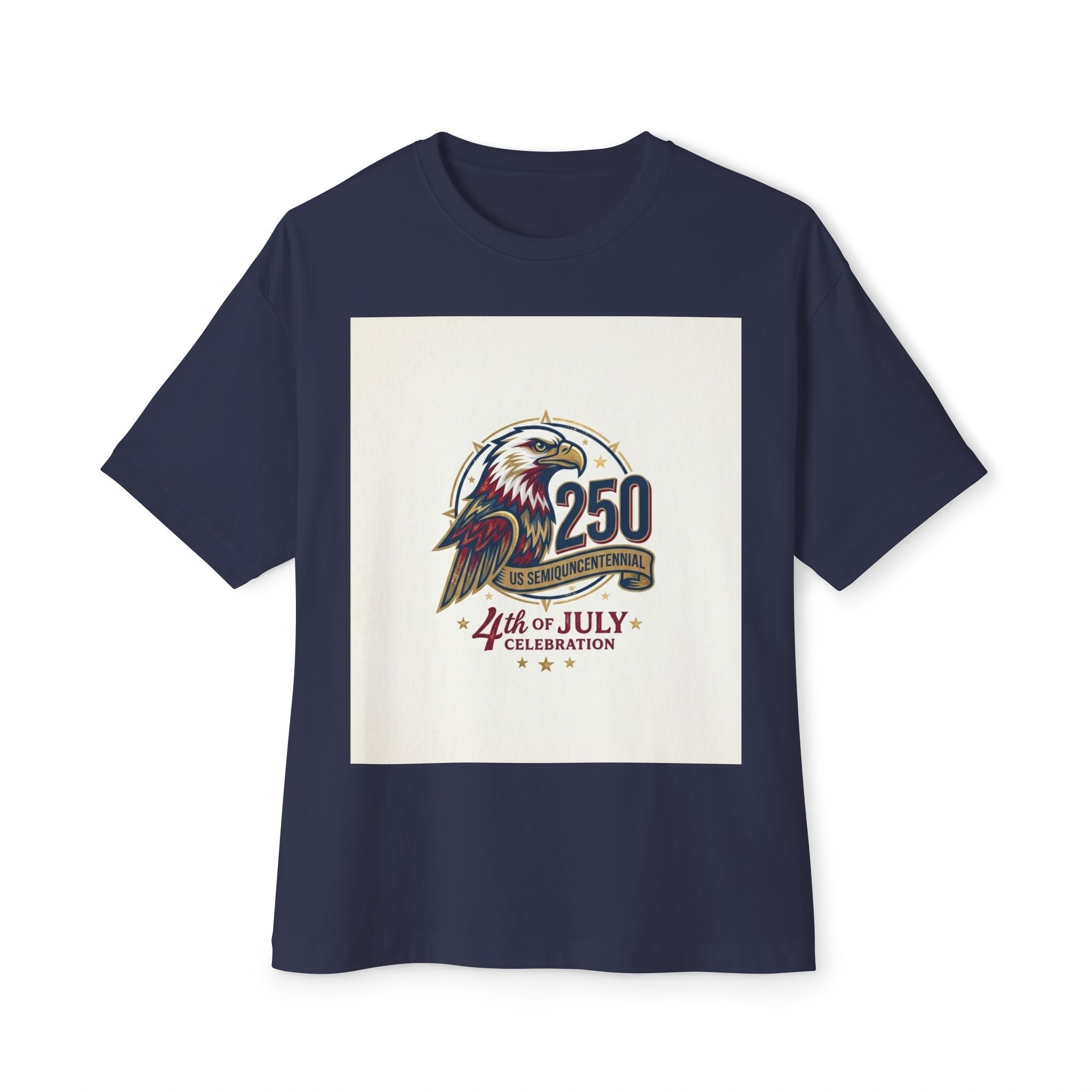 4th of July 250th Eagle Tee — Independence Day Celebration Shirt