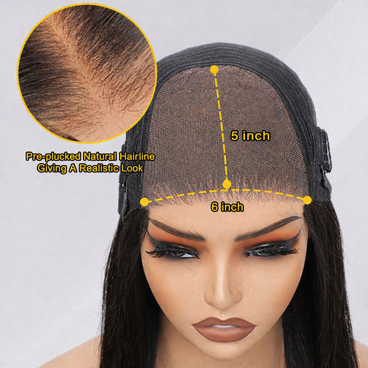 Dark Brown Burmese Curly Wig With Full Spiral Ends 6x5 Ready&Go Undetectable Lace Front Wig