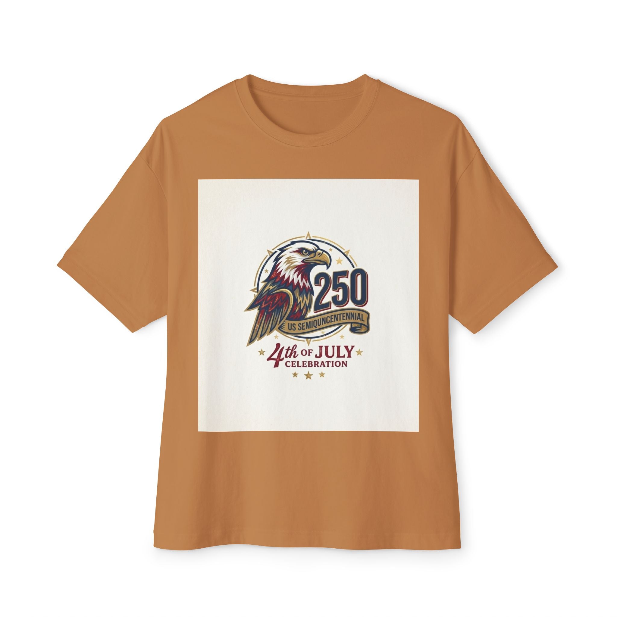 4th of July 250th Eagle Tee — Independence Day Celebration Shirt