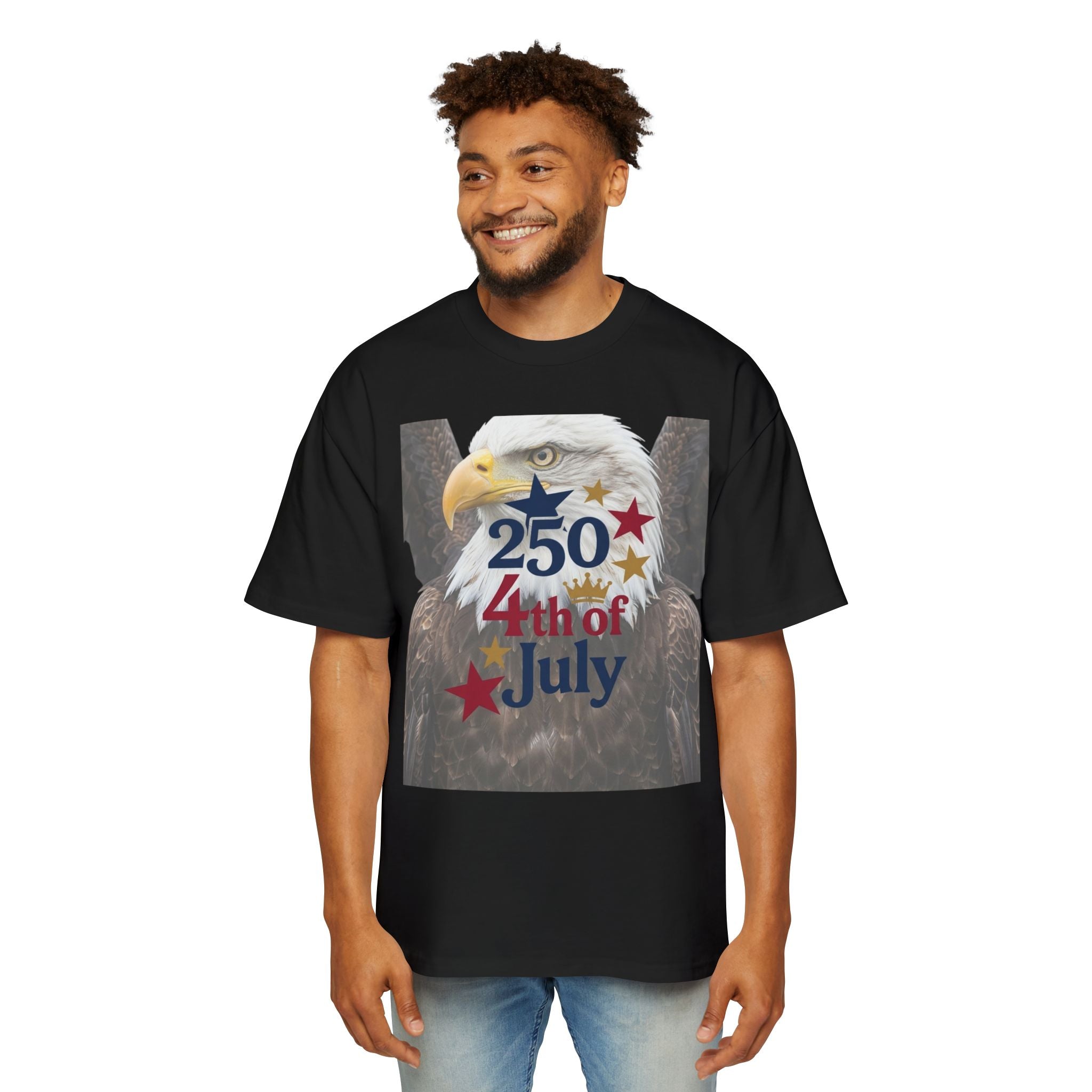 4th of July Eagle T-Shirt — Patriotic 250th Anniversary Tee