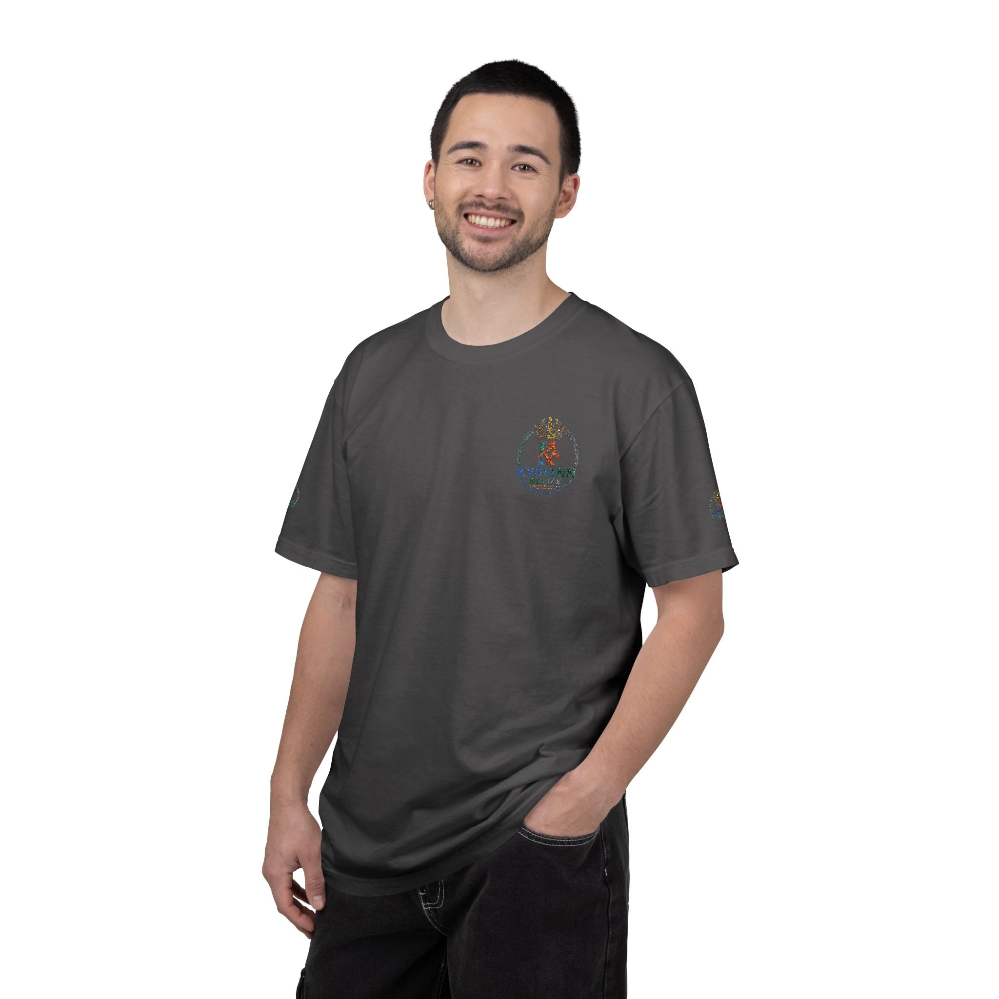 Kveikorn Floral Pocket T-Shirt