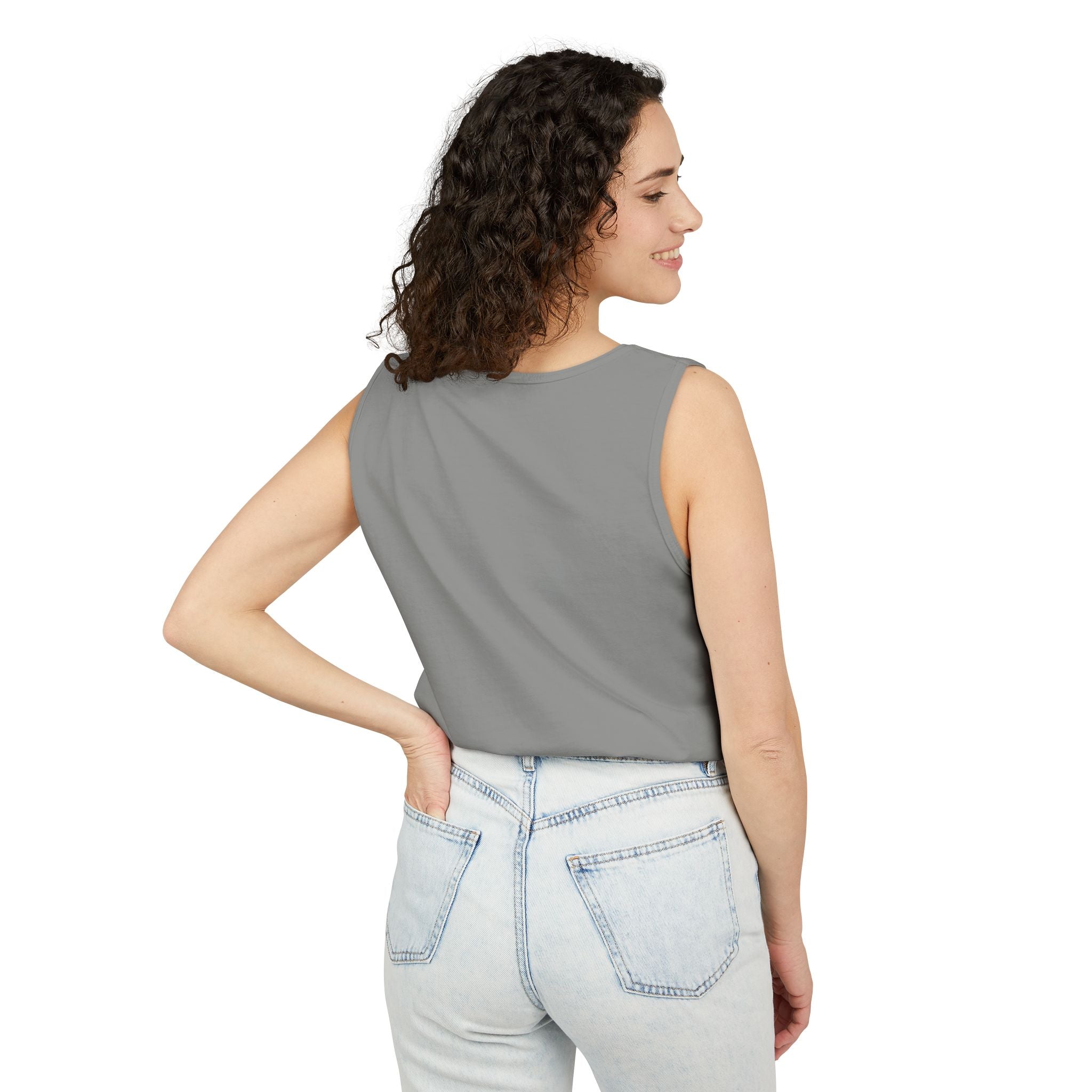 Kyriann Belize Logo Tank Top — Island Crown Travel & Beachwear