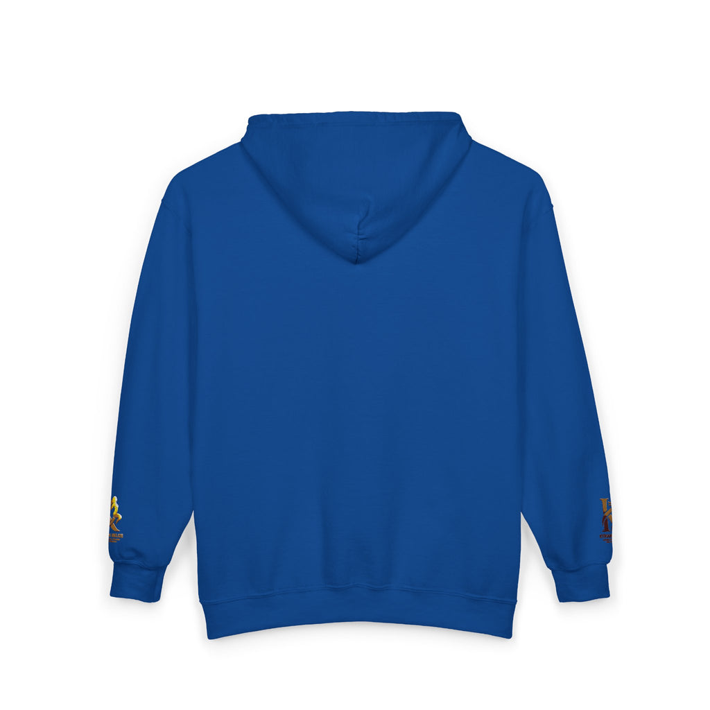 Kappa Kappa Gamma Small Crest Zip Hoodie – Greek Sorority Lettered Sweatshirt