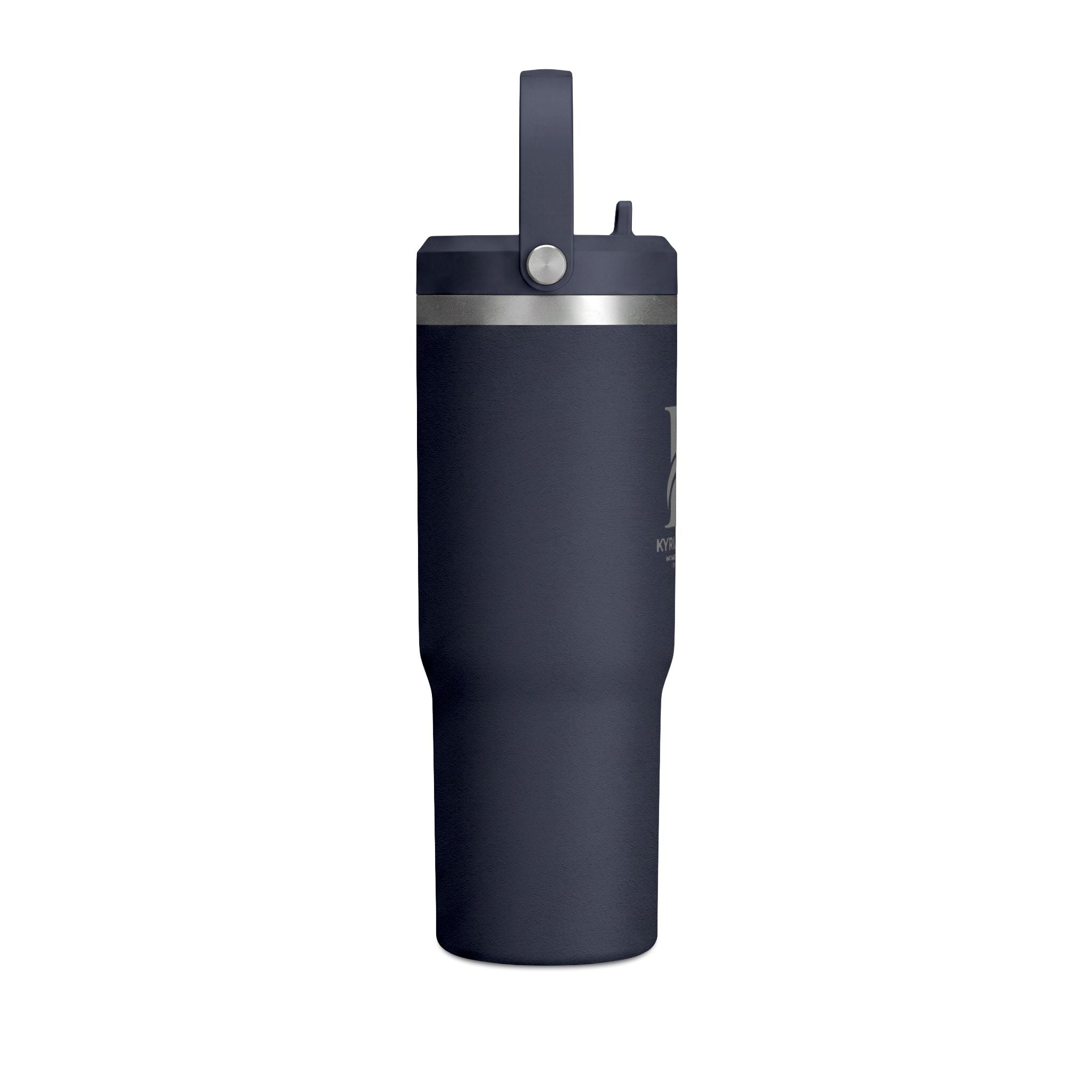 32oz Nomad Tumbler – Insulated Travel Cup with Handle (Logo Design)