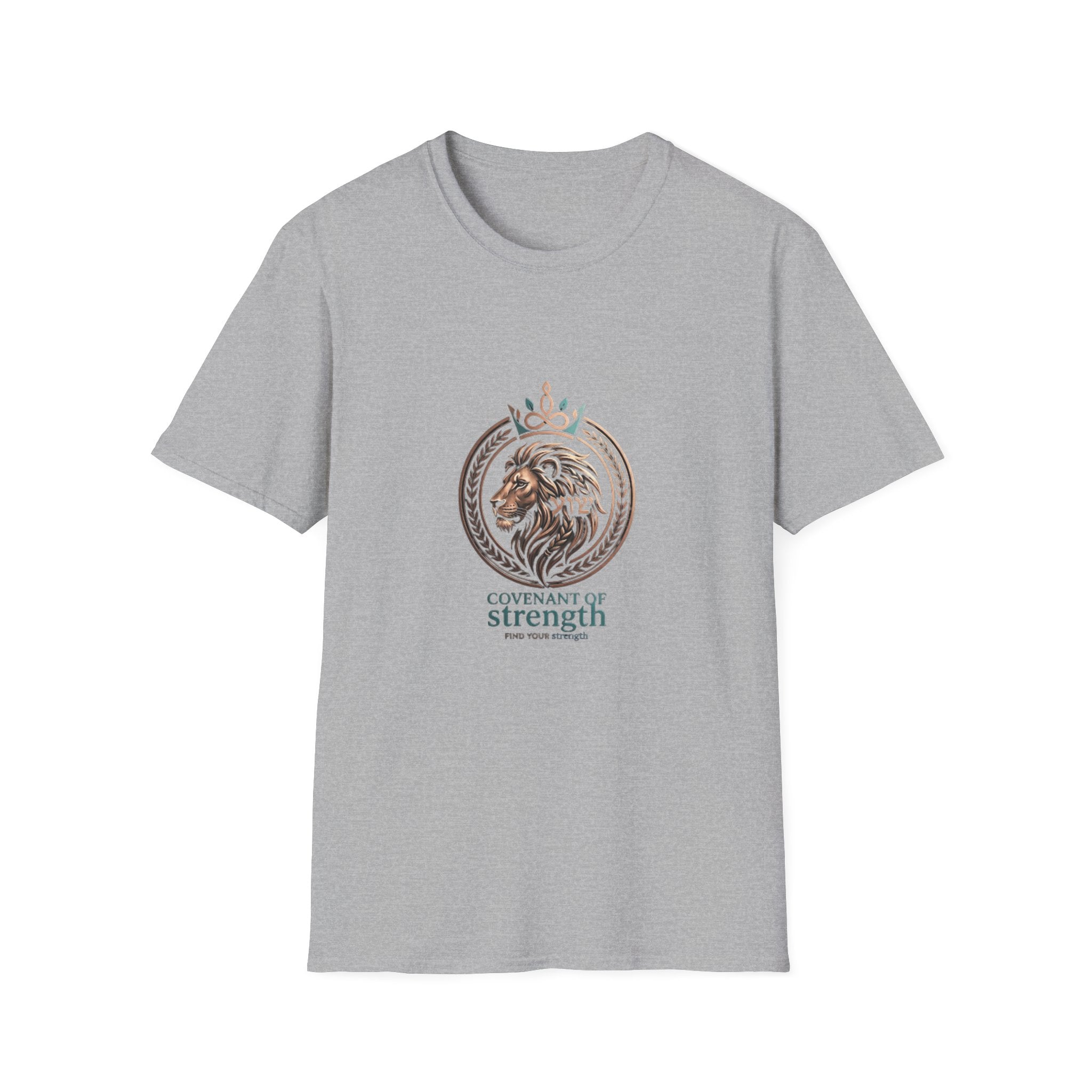 Lion Crest T-Shirt — King of Strength Graphic Tee