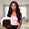 Burgundy Body Wave 5x5 HD Lace Human Hair Closure