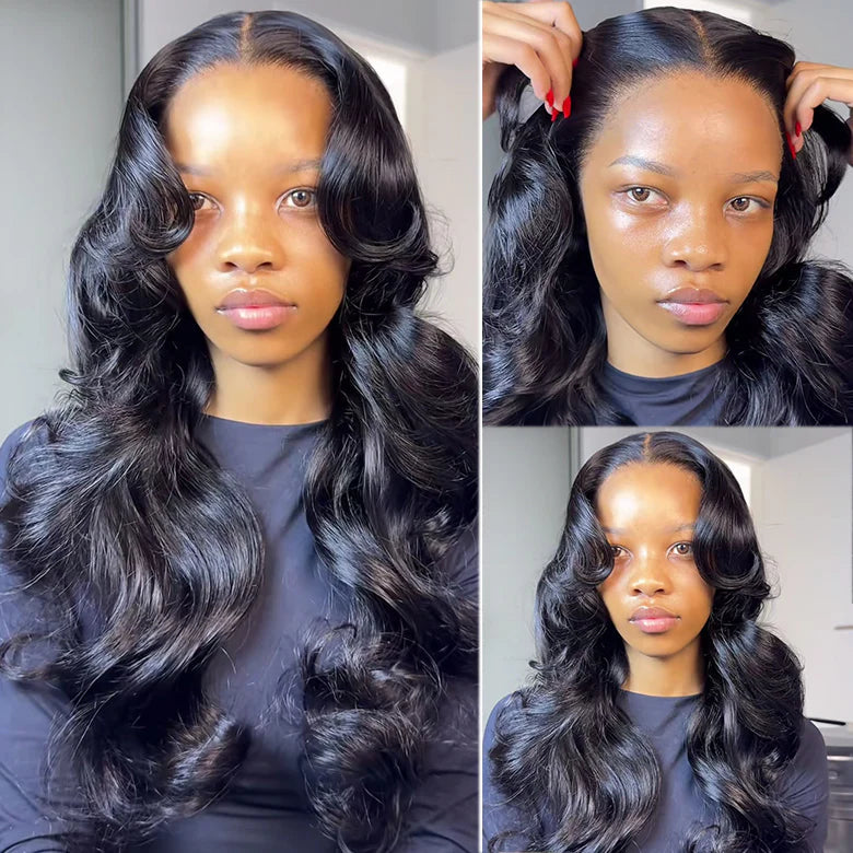 Body Wave Pre-Cut Lace Pre-Plucked Bleached Knots Wear & Go Glueless Wig Flash Sale