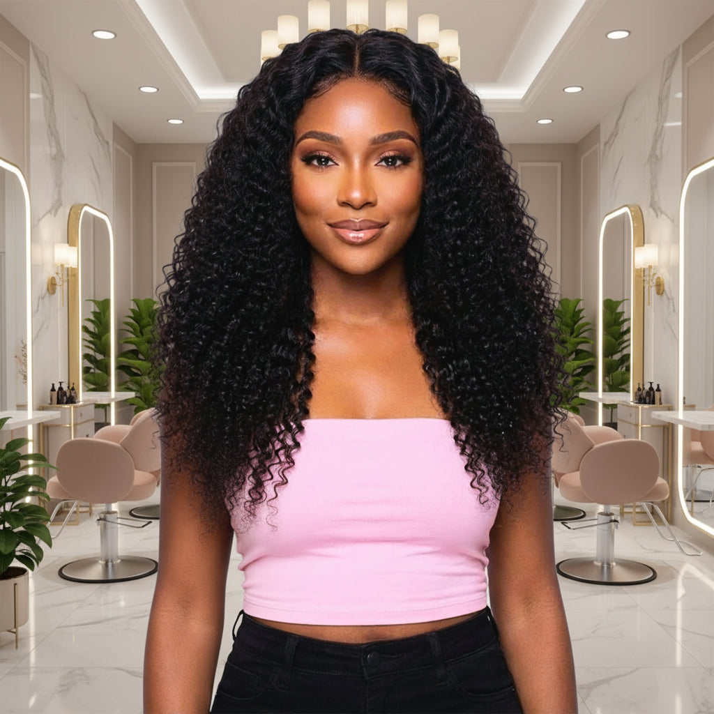 Jerry Curl 13x6 HD Lace Human Hair Frontal
