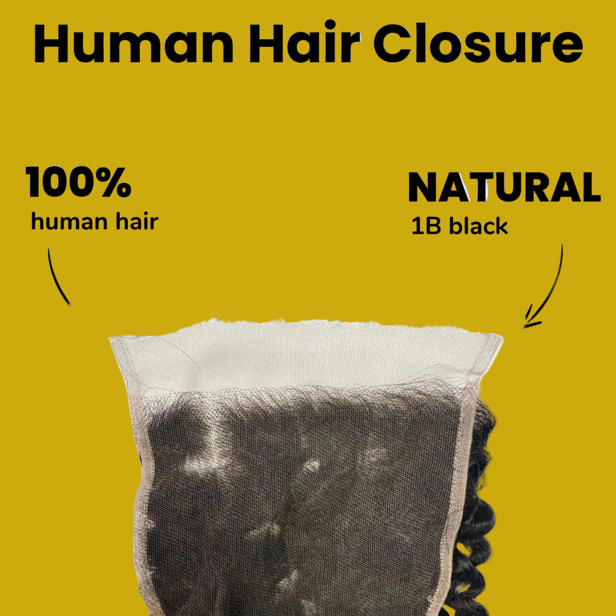 Kinky Curly 7x7 HD Lace Human Hair Closure