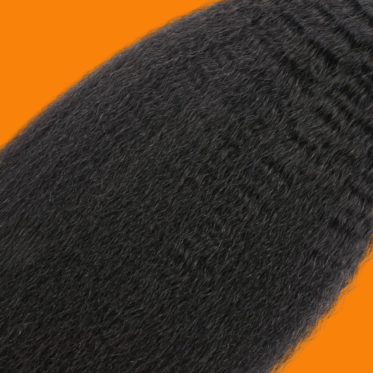 Kinky Straight Bulk 100% Human Braiding Hair