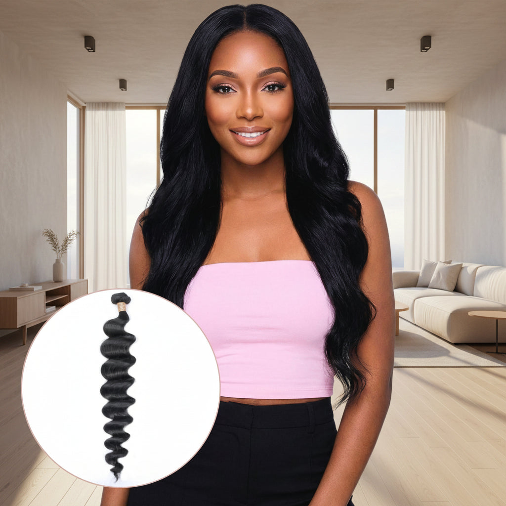 Loose Wave 100% Human Hair Bundles