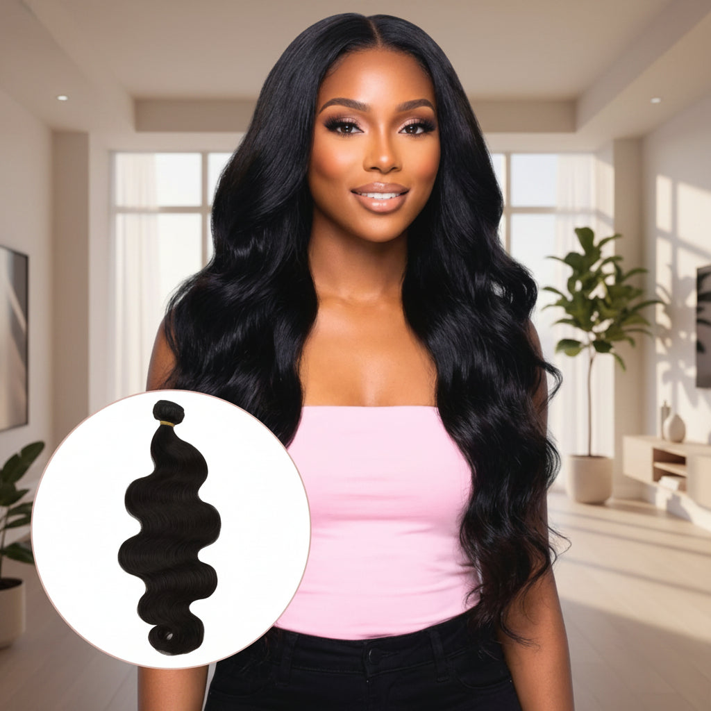 Raw Body Wave 100% Human Hair Bundles