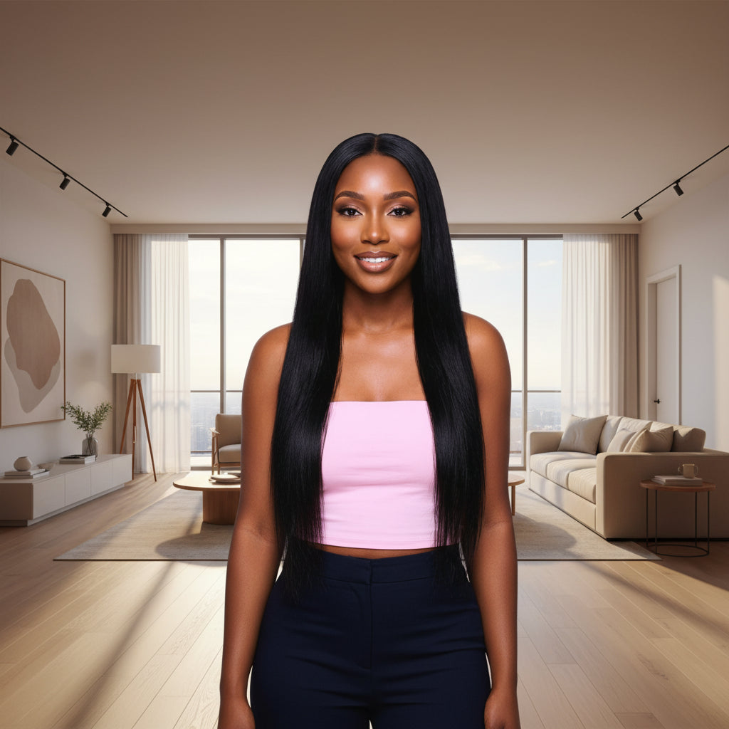 Straight 6x6 HD Lace Human Hair Closure