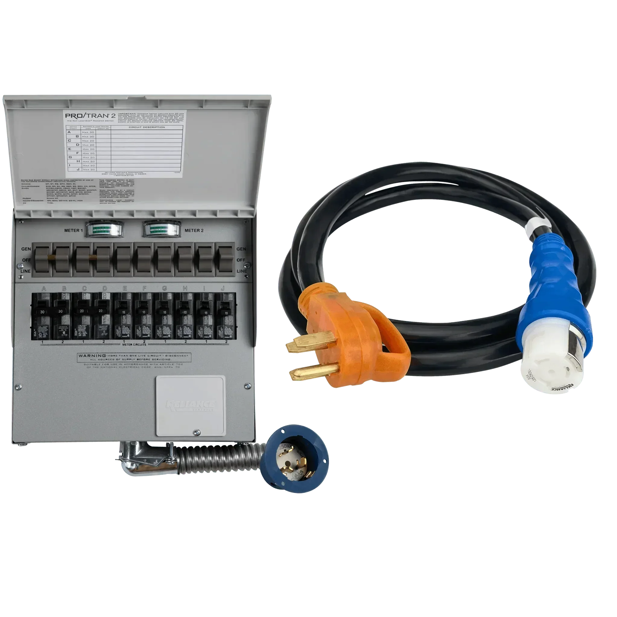 Anker SOLIX Home Backup Kit (50A Transfer Switch+ Cable)