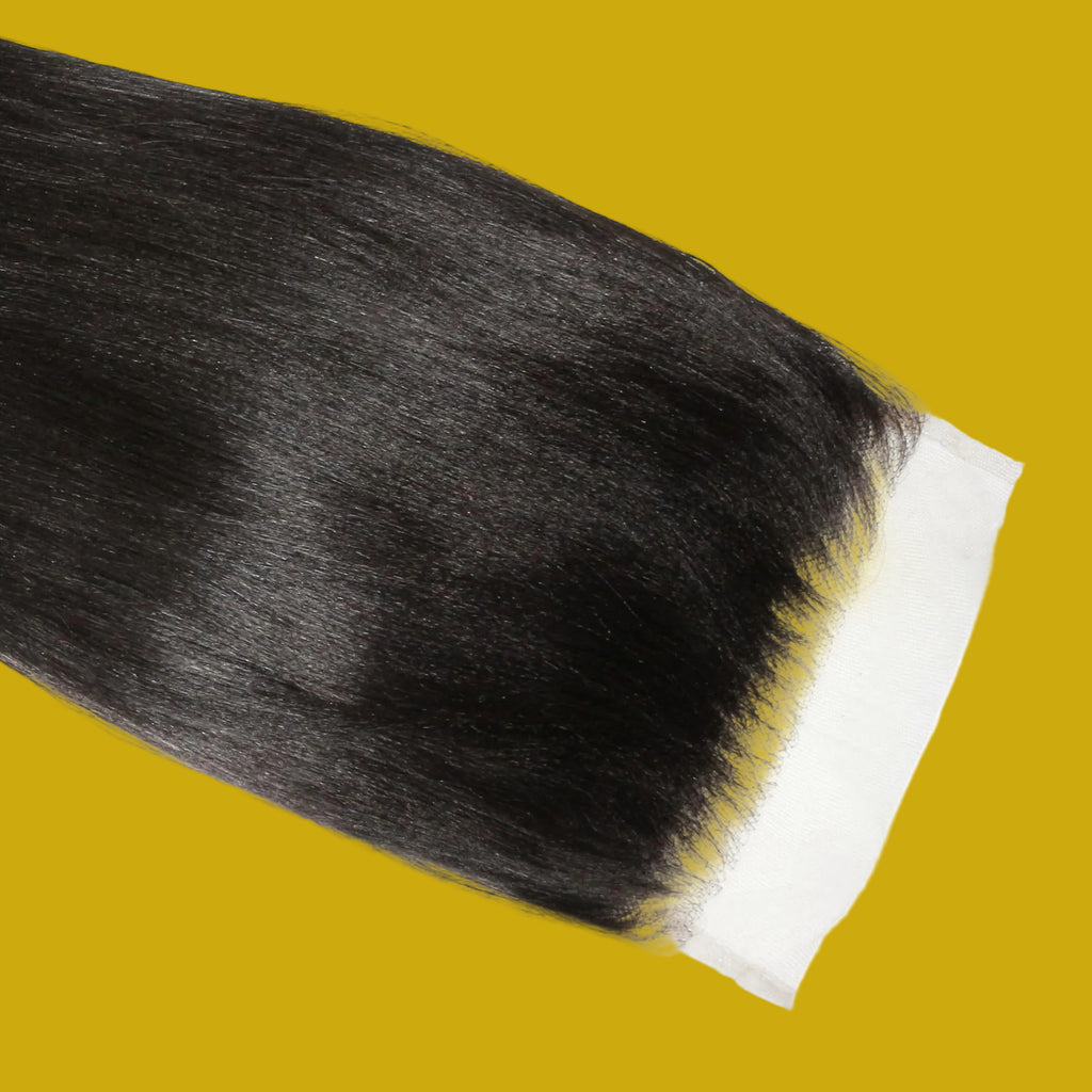 Yaki Straight 6x6 HD Lace Human Hair Closure