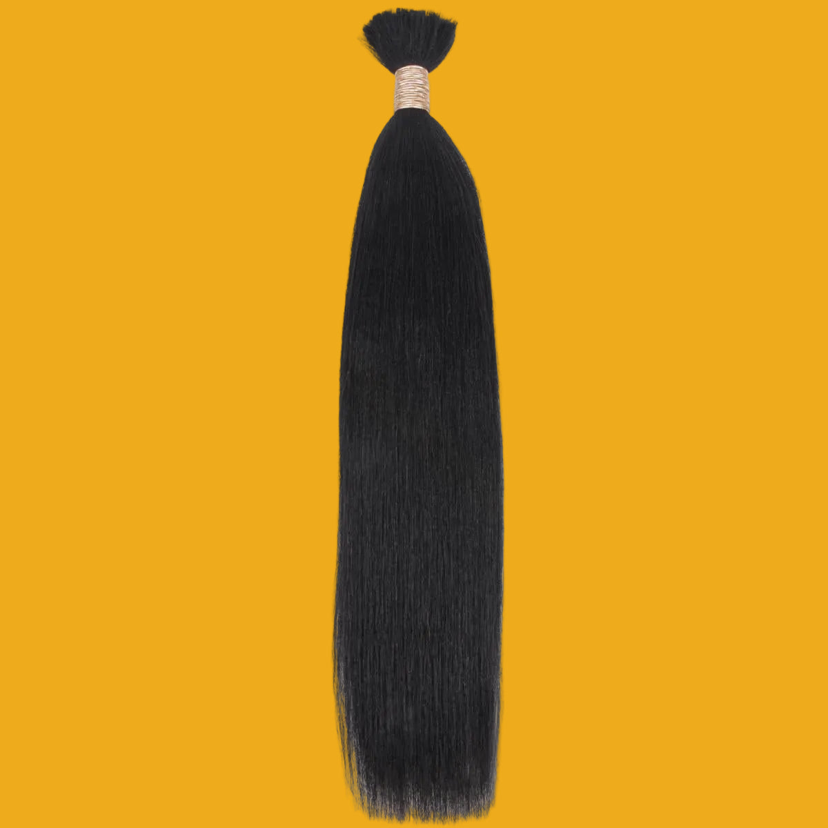 Yaki Straight Bulk 100% Human Braiding Hair