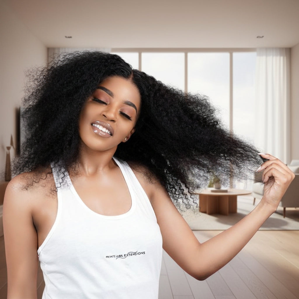 Afro Kinky Curly 100% Human Hair Bundles
