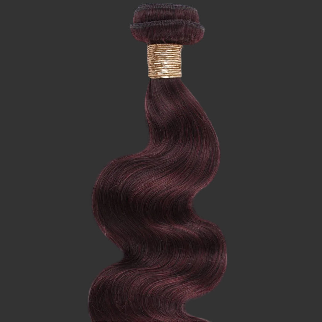 Burgundy Body Wave 100% Human Hair Bundles