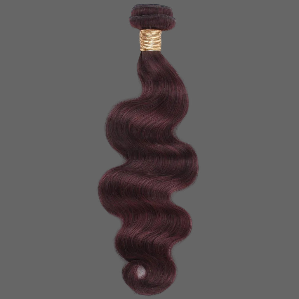 Burgundy Body Wave 100% Human Hair Bundles