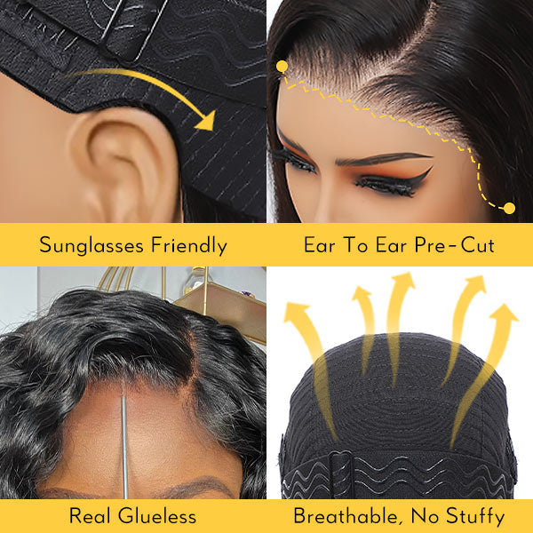 Dark Brown Burmese Curly Wig With Full Spiral Ends 6x5 Ready&Go Undetectable Lace Front Wig