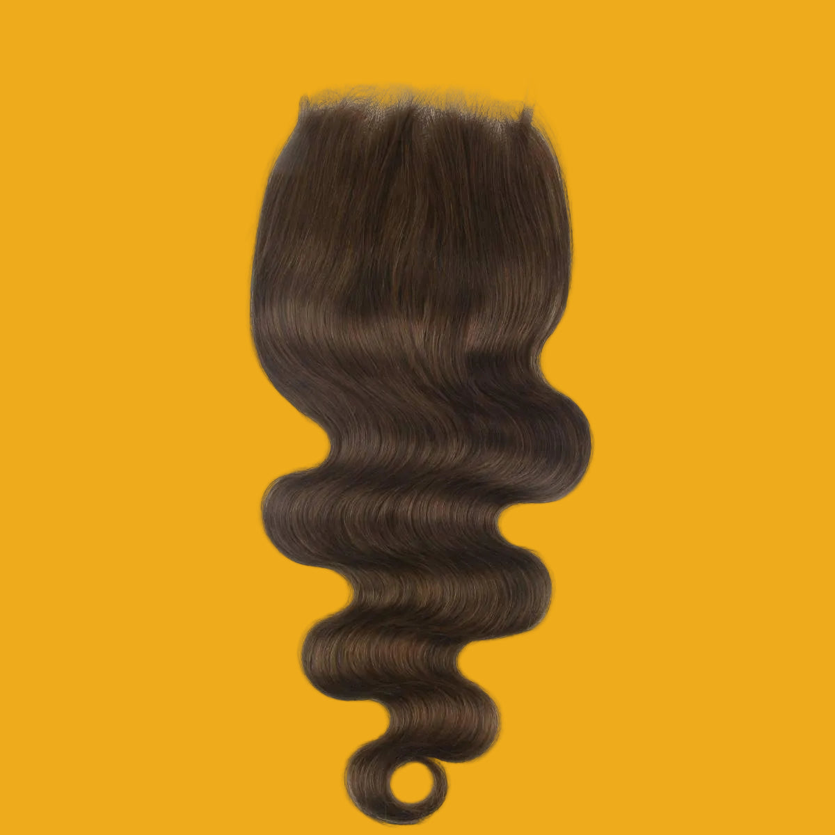 Medium Brown Body Wave 5x5 HD Lace Human Hair Closure